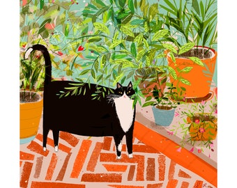 I'm a Jungle Cat - Cat Print - LARGE