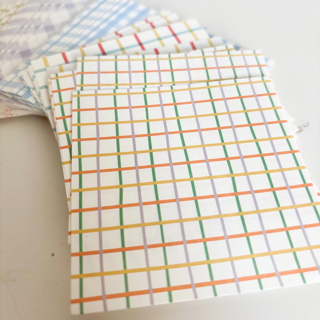 Pattern Notepad // Post Notes // Memo Pad // Minimal Stationary // Page ...