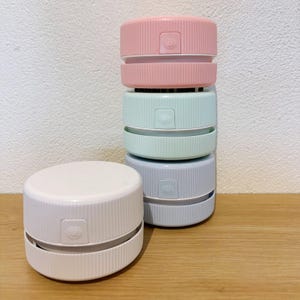 Mini Desk Vacuum Cleaner // Portable Vacuum // Desk Accessory // Mini Desk Gadget // Desk Cleaner // Cute Stationary // Teen Gifts