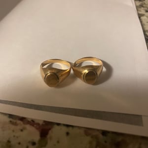 18k matching gold rings for sale