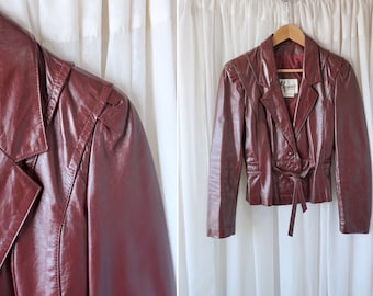 Berman S Leather Jacket Etsy