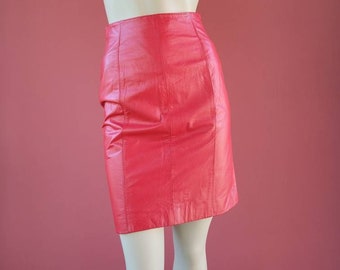 Vintage Silk HIGH WAIST SKIRT Blue Polka Dot Violet Purple Pencil Wiggle Waisted Mini Mad Men Geometric Retro Mod Dolly Secretary Medium 60s