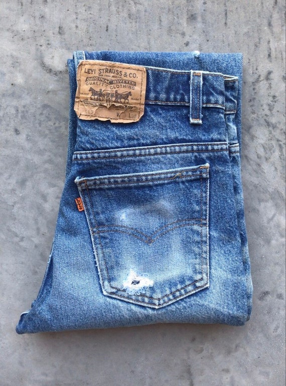 Vintage Killer Fade Levi 517 Unisex Jeans