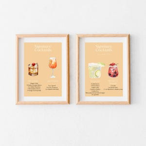 Elegant Signature Cocktails for Weddings | Custom His and Her Bar Menu