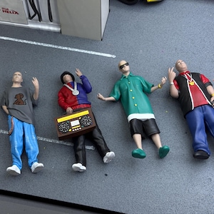 1/18 Scale Gang Figure Pack - 4 pcs