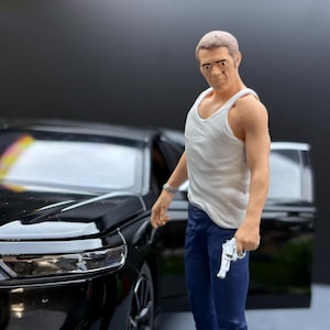 1/18 Scale Steve McQueen Bullitt Figure