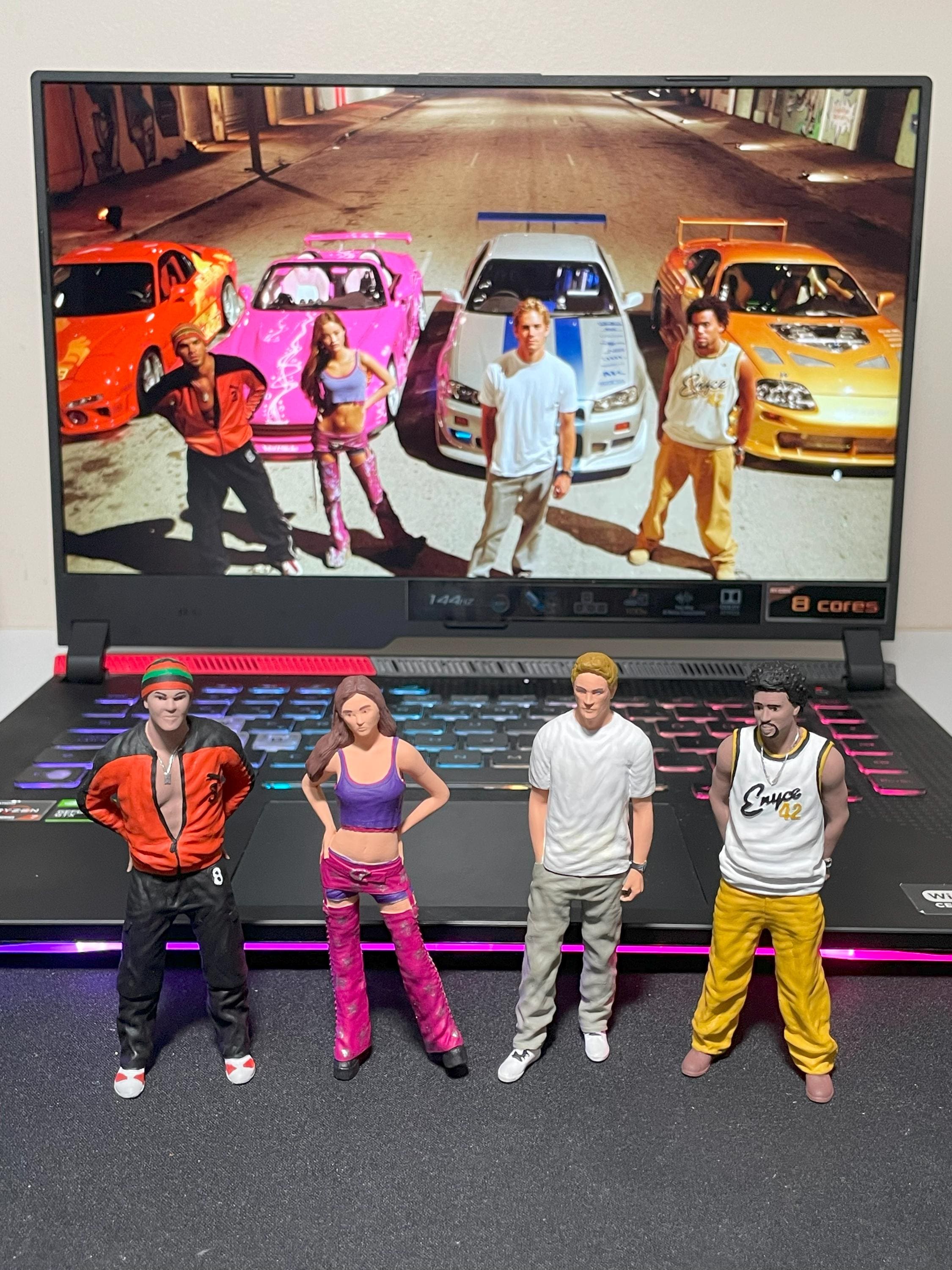 1/18 Scale 2 Fast 2 Furious Figure Set - Etsy