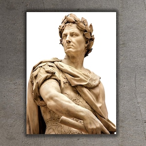 Julius Caesar Print,Julius Caesar Wall Art, Julius Caesar Canvas, Julius Caesar, Roman Emperor Wall art,Roman Emperor Wall Art,Ready To Hang
