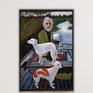Good Fellas schilderij canvaskunst, kerstcadeau, films poster kunst, Goodfellas oude man en honden poster kunst canvas print, woonkamer decor