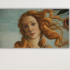 Sandro Botticelli Arts, Sandro Botticelli El nacimiento de Venus 1480 Póster Arte Lienzo Arte de pared, Arte renacentista, Impresión de reproducción, Arte vintage