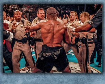 マイク・タイソン対イベンダー・ホリフィールド戦ポスタープリント