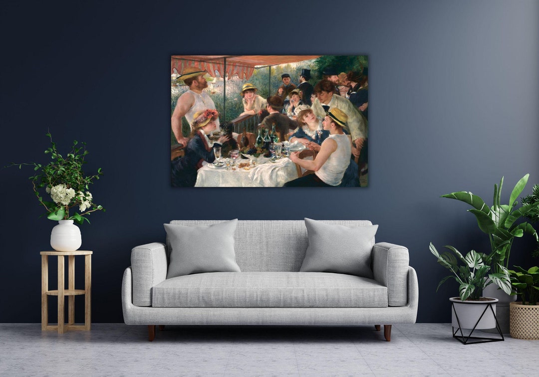 Pierre Auguste Renoir Luncheon of the Boating Party Canvas Art,art ...