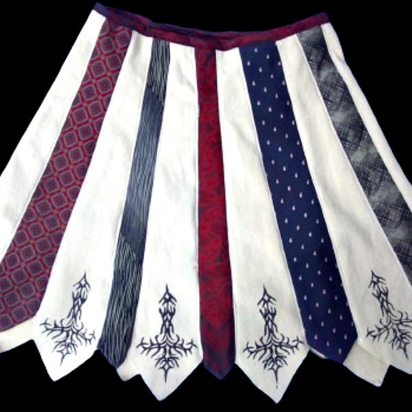 necktie skirt pattern