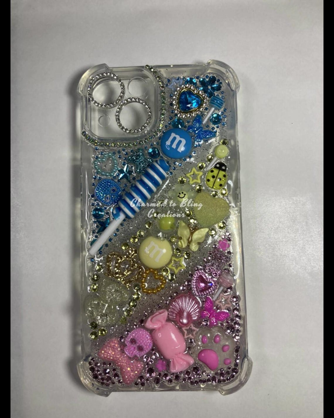 Junk Pink Yellow Blue Phone Case Etsy UK