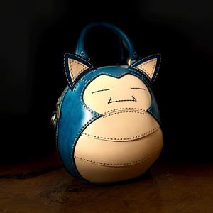 Sleepy Dude Leather Bag Pattern PDF