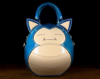 Sleepy Dude Leather Bag Pattern PDF