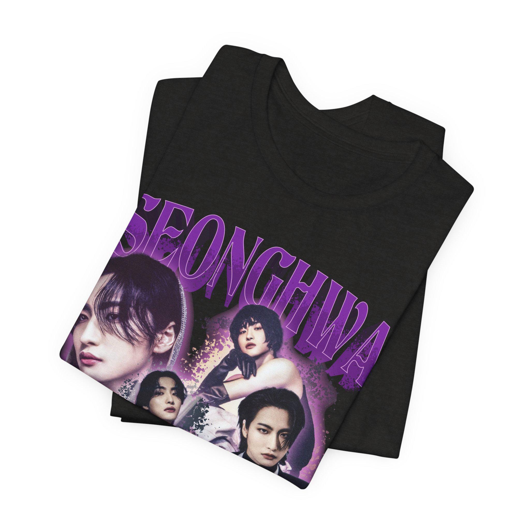 アイドル ATEEZ official Seonghwa T-shirt Amazon.com: ATEEZ Official Merch Exclusive Seonghwa T-Shirt