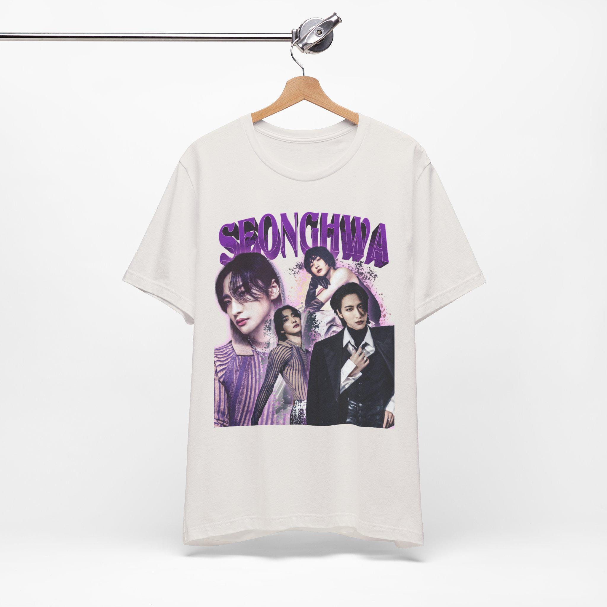 Seonghwa ATEEZ Vintage Inspired Tour Graphic T-shirt - Etsy