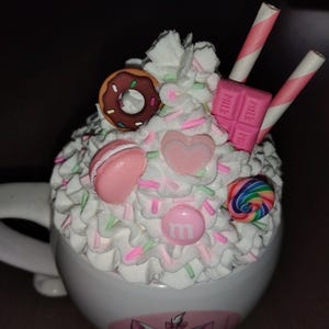 Faux Whipped Cream Mug Topper (Non seasonal)