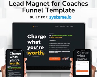 Systeme.io Lead Magnet Funnel Template: Online Course Sales