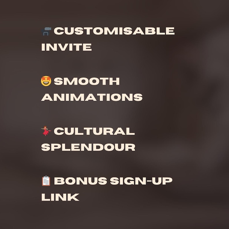 customisable, animations, cultural, bonus sign up link