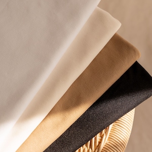 Swimwear lining fabric - stretch jersey lining for swimsuits and activewear - lightweight fabric by the half meter or yard