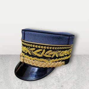 Handmade WW2 Swiss Army General Kepi Replica, Historical Military Hat, Unique Gift for Collectors & History Enthusiasts, gift for her, him