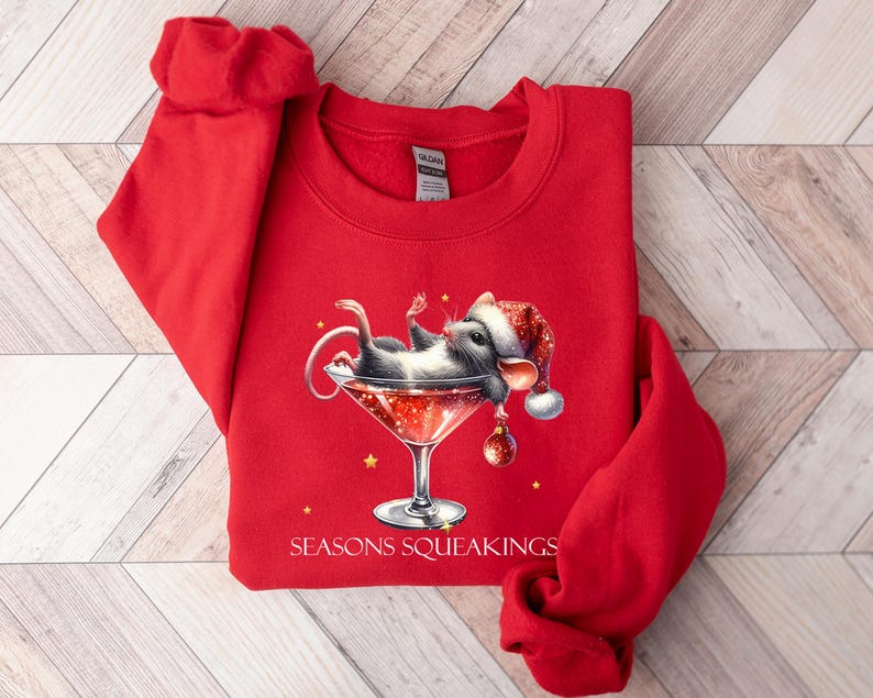 Seasons Squeakings Mouse Cocktail Sweat, Drink up Bitches Shirt, It's