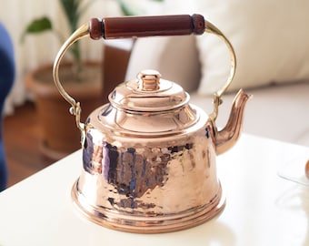 Potobelo Italia Tea Kettle Teapot 1 Qt Stainless Steel Etsy
