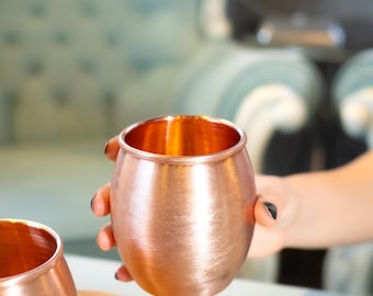 Handgemachte reine Kupfertasse, Cocktailglas Cocktailglas, Cocktailglas, Jubiläumsgeschenk