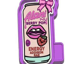 Alani Energy Drink Freshie Mold