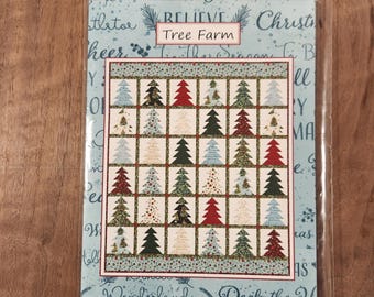 Tree Farm Quilt Kit Using Shop Curated Holiday Fabric