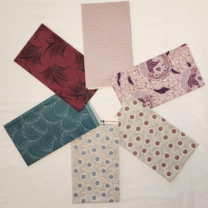 6 piece fat quarter bundle