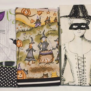 Halloween themed quilt panels. Each sold separately