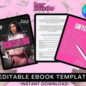 PLR, 6 Figure Business, business book plr, plr ebook, ebooks, ebook cover, White Label, book, Done For You, editable, canva template, MRR