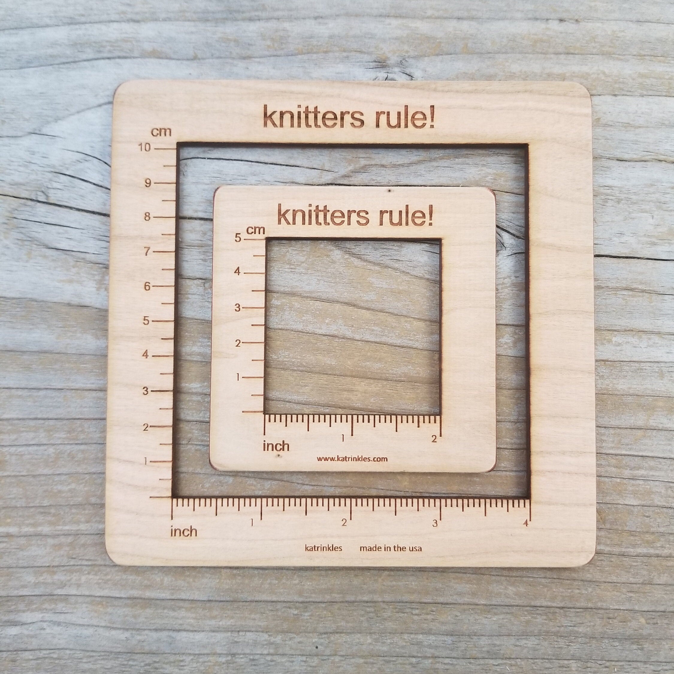 1 Gauge Swatch Ruler Mini Tool – Katrinkles - retail