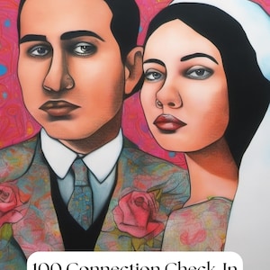 100 Connection Check-In Questions for Couples Journal PDF | Digital Download Relationship Prompts | Printable Couples Guide