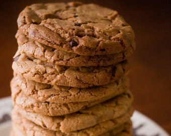 1 Dozen Giant Vegan Chocolate Chip Cookies