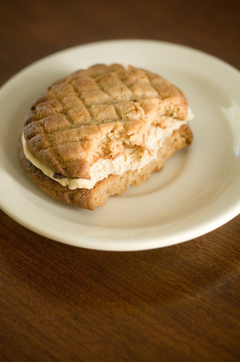 Half Dozen Peanut Butter Cookie Cream Sandwiches image 2