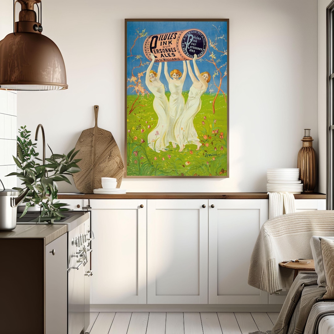Vintage European Poster Downloadable DIGITAL ART FILE for Printing ...