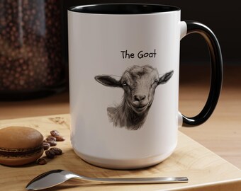Mug, The Goat, Funny Mug, the original, Coffee Cup, Ceramic Mug, Gift for Coffee Lovers, Tea Mug