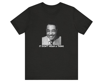 DUKE ELLINGTON 30周年　tシャツ jazz ジャズ　ピアノ Duke Ellington Carnegie Hall T-shirt, Classic Jazz Music Tee in