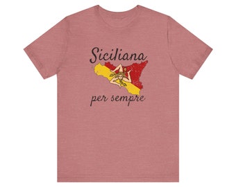 Siciliana per Semper T シャツ: ヴィンテージ シチリア トリナクリア イタリアのプライド