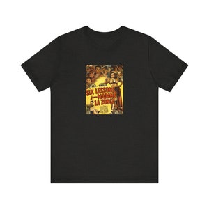 Six Lessons From Madame La Zonga Vintage Movie Poster T-Shirt Classic Scary 1930s 1940s Film Design Hollywood Golden Age
