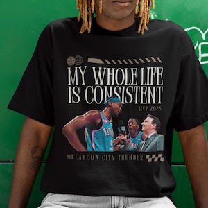 Shai Gilgeous Alexander MVP Tee - OKC Thunder Unisex Cotton Shirt