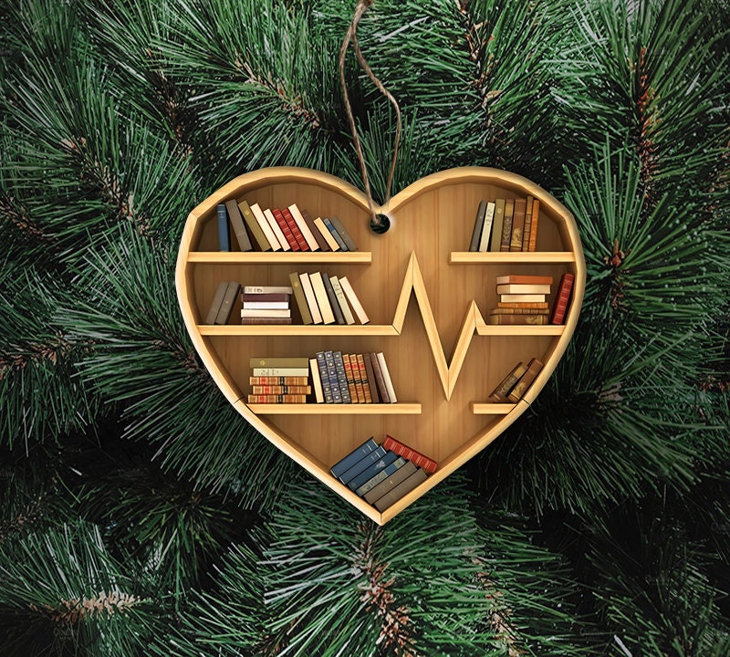 Christmas Ornaments For Book Lovers 