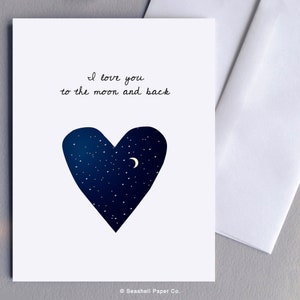 Love You to the Moon and Back card