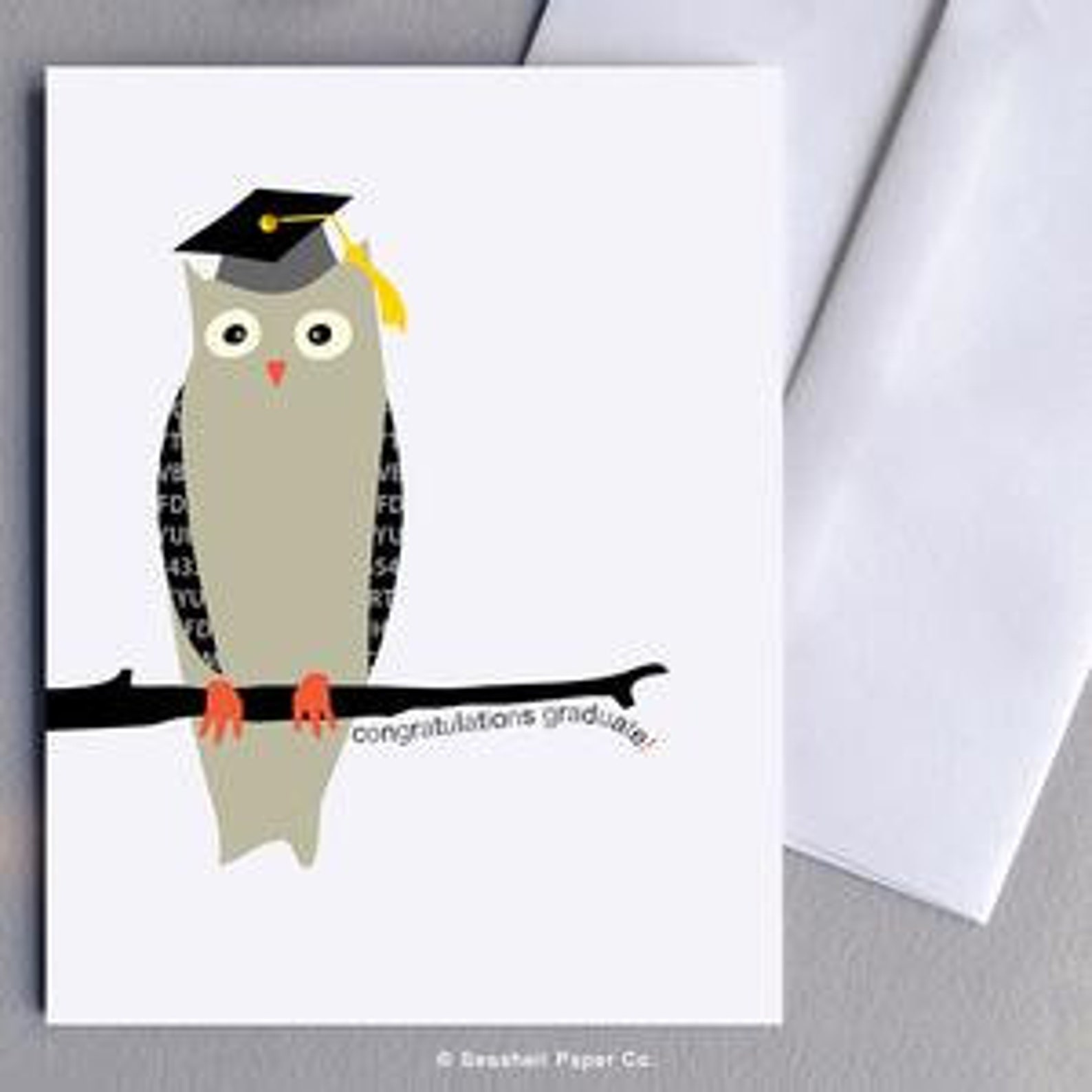 Graduation Owl Owl Graduation Card Greeting Card - Etsy