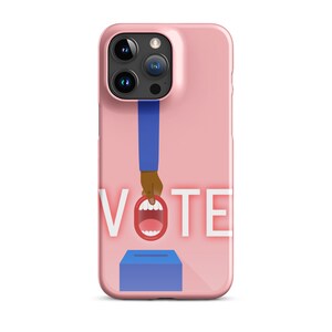 iPhone®-skal med "Shout The Vote"-motiv