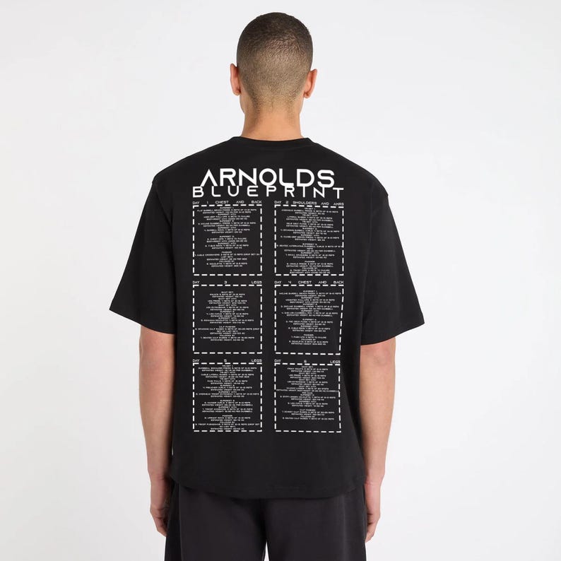 Arnold Schwarzenegger Blueprint Workout INTEGRITY Gym T-shirt - Etsy
